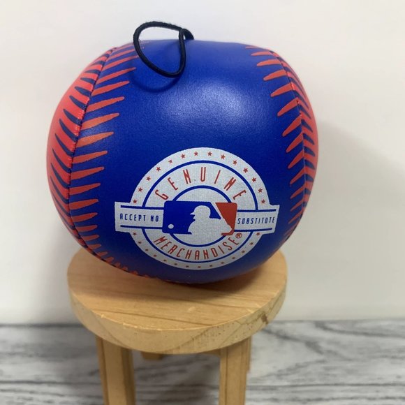 Vintage 1992 Good Stuff Sports Stuff Texas Rangers Vinyl Plush Ball - Picture 2 of 4